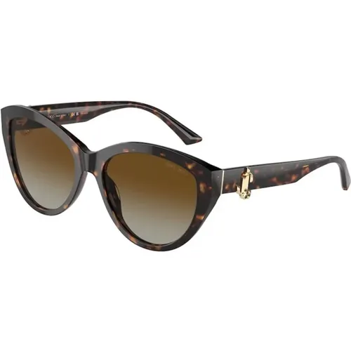 Polarized Gradient Sunglasses , female, Sizes: 55 MM - Jimmy Choo - Modalova