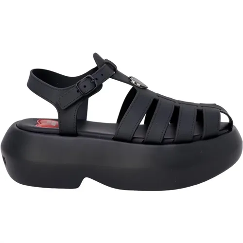 Women's Sandals Spring/Summer Collection PVC , female, Sizes: 7 UK, 3 UK, 5 UK, 6 UK, 4 UK - Love Moschino - Modalova