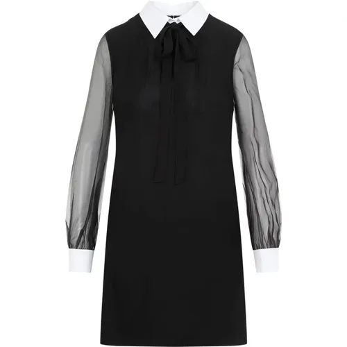 Schwarzes Kleid für Frauen Aw24 - Valentino - Modalova