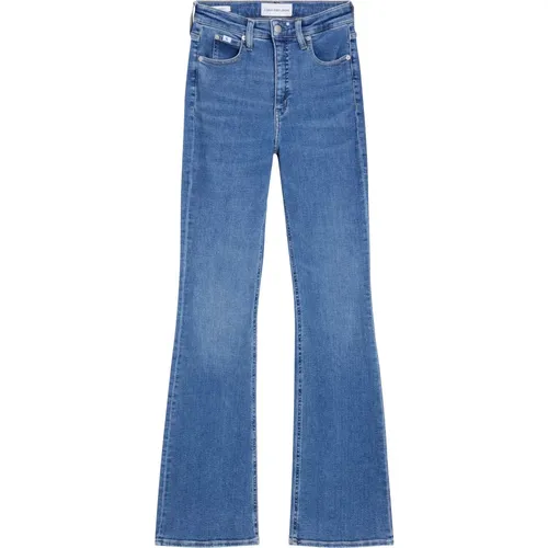 Bootcut Skinny Flare Jeans Blau - Calvin Klein - Modalova