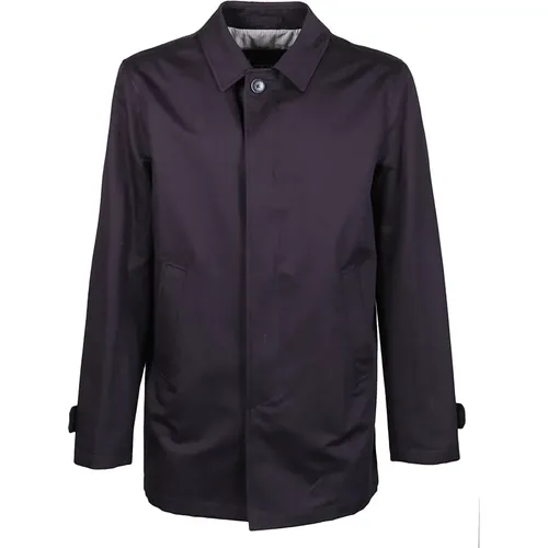 Stylish Raincoat for Men , male, Sizes: L - Herno - Modalova