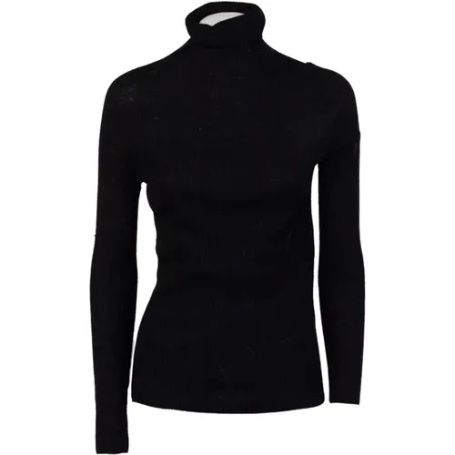 Turtleneck in wool and cashmere , female, Sizes: 2XS, XS - Fabiana Filippi - Modalova