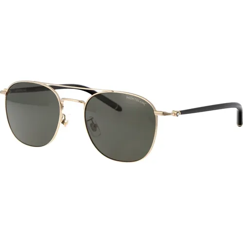 Stylish Sunglasses Mb0271S , male, Sizes: 54 MM - Montblanc - Modalova