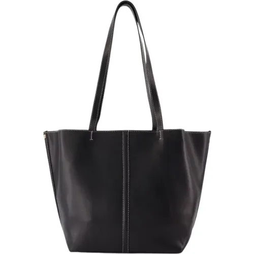 Leather Shopper Bag , female, Sizes: ONE SIZE - Vanessa Bruno - Modalova