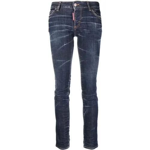 Slim-Fit Jeans , female, Sizes: 4XS, 3XS, 2XS, XS, S, M - Dsquared2 - Modalova