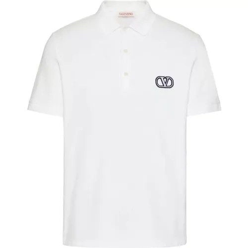 Vlogo Signature Polo Shirt , Herren, Größe: M - Valentino - Modalova