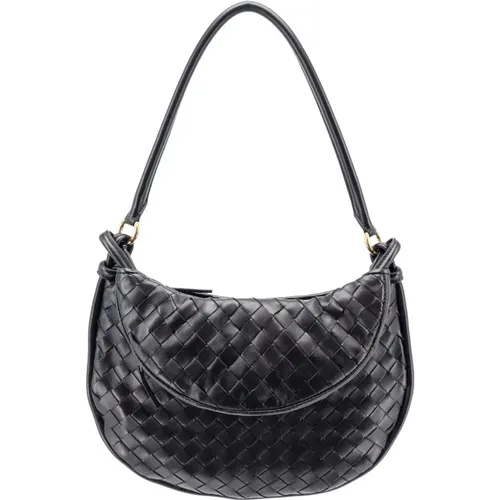 Woven Leather Shoulder Bag , female, Sizes: ONE SIZE - Bottega Veneta - Modalova