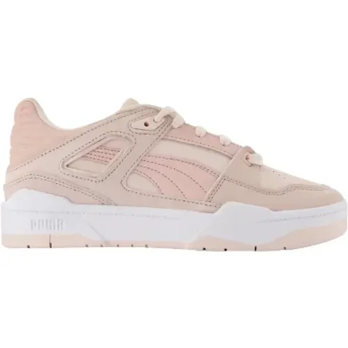 Leather Slipstream Sneakers , female, Sizes: 3 UK - Puma - Modalova