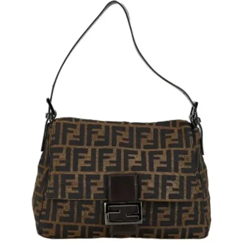 Pre-owned Canvas fendi-bags , female, Sizes: ONE SIZE - Fendi Vintage - Modalova