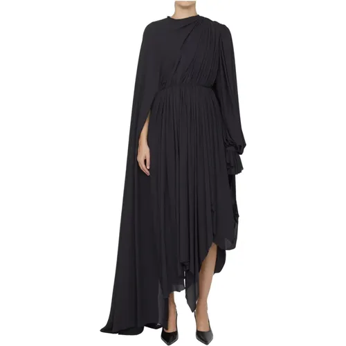 Asymmetric Dress - Elegant and Timeless , female, Sizes: XS - Balenciaga - Modalova