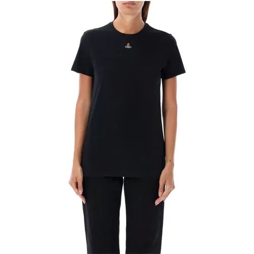 Schwarzes Orb Perù T-Shirt - Vivienne Westwood - Modalova