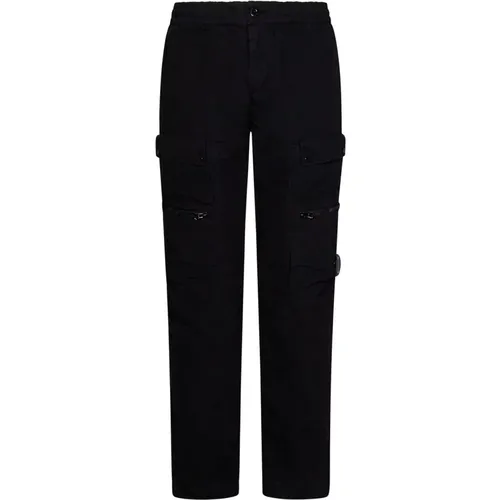 Trousers with Adjustable Waistband and Functional Pockets , male, Sizes: L, S, XL - C.P. Company - Modalova