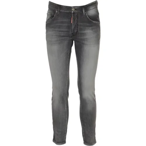 Schwarze Jeans für Herren , Herren, Größe: L - Dsquared2 - Modalova