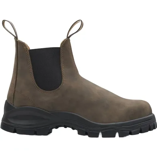 Leather Boots , male, Sizes: 8 1/2 UK, 11 UK, 6 UK, 10 UK, 9 1/2 UK, 9 UK, 7 UK, 8 UK - Blundstone - Modalova