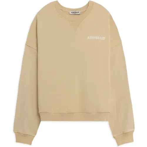 Oversized Sweater V-Insert , male, Sizes: S, M, XS - A Paper Kid - Modalova