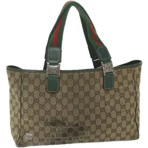 Pre-owned Canvas totes , female, Sizes: ONE SIZE - Gucci Vintage - Modalova