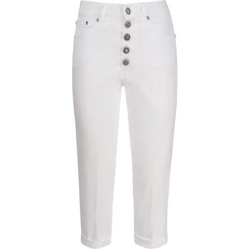 Stylish Cropped Jeans , female, Sizes: W25, W26 - Dondup - Modalova