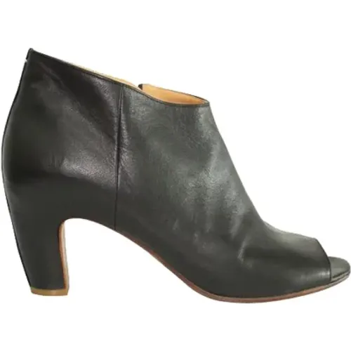 Pre-owned Leder boots , Damen, Größe: 40 EU - Maison Margiela Pre-owned - Modalova
