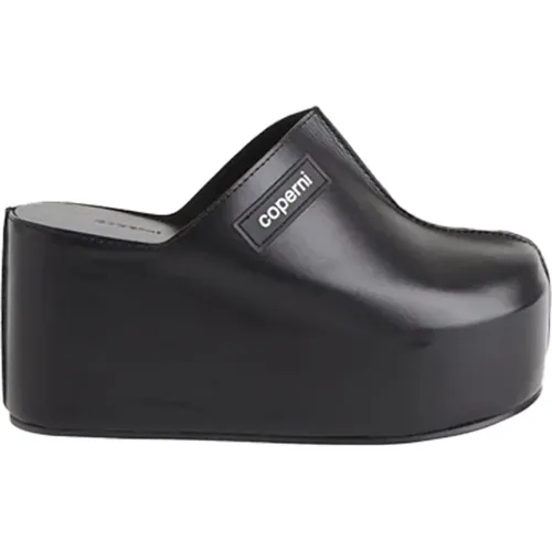 Leather Platform Sandals , female, Sizes: 5 UK, 6 UK, 4 UK, 7 UK - Coperni - Modalova