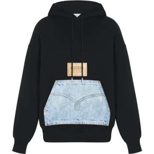 Stylish Sweatshirt , female, Sizes: XS - Moschino - Modalova