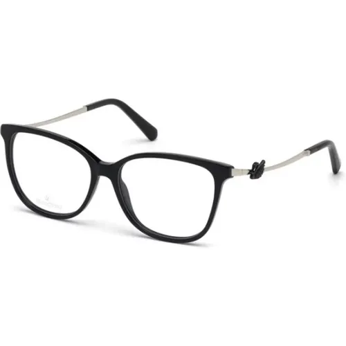 Glossy Frame Stylish Glasses , unisex, Sizes: 53 MM - Swarovski - Modalova