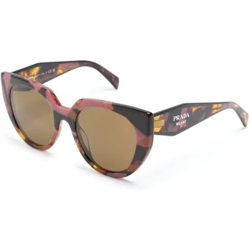 Havana Sungles, versatile and stylish , female, Sizes: 52 MM - Prada - Modalova