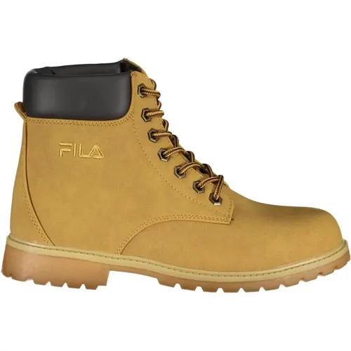 Womens Boot Lace-Up Embroidered , female, Sizes: 5 UK, 8 UK, 6 UK, 4 UK, 7 UK, 3 UK - Fila - Modalova