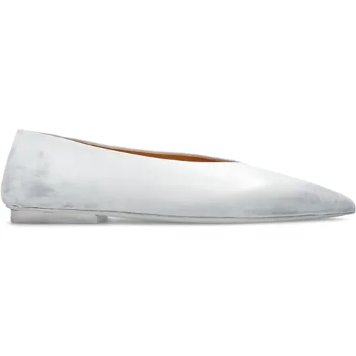 Leather ballet flats , female, Sizes: 3 UK, 5 UK, 7 UK, 6 UK, 4 UK - Marsell - Modalova