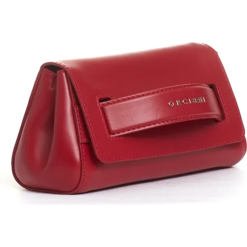 Rote Lederhandtasche Eleganz - Orciani - Modalova