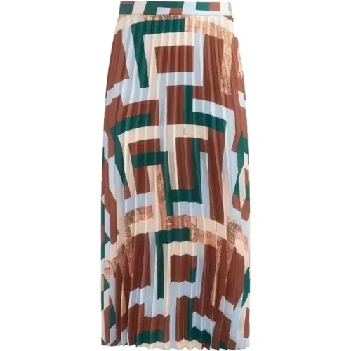 Long Skirt in Classic Style , female, Sizes: 2XS - Alviero Martini 1a Classe - Modalova