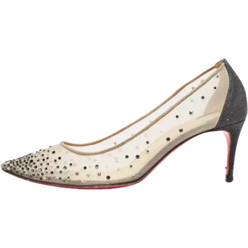 Pre-owned Mesh heels , female, Sizes: 5 1/2 UK - Christian Louboutin Pre-owned - Modalova