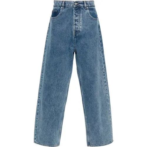 Denim Jeans Straight Leg , male, Sizes: S - Drole de Monsieur - Modalova