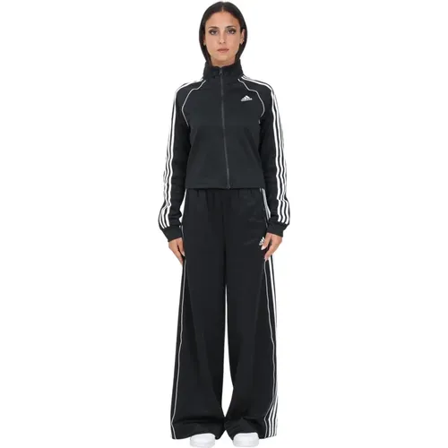 Schwarze Performance Kleider , Damen, Größe: L - Adidas - Modalova