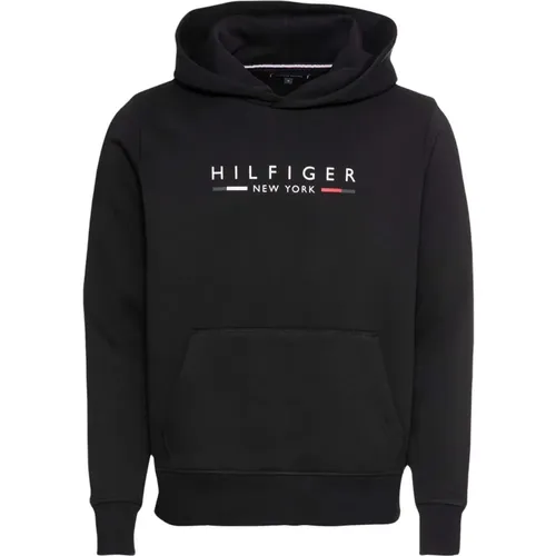 Hoodie , Damen, Größe: M - Tommy Hilfiger - Modalova