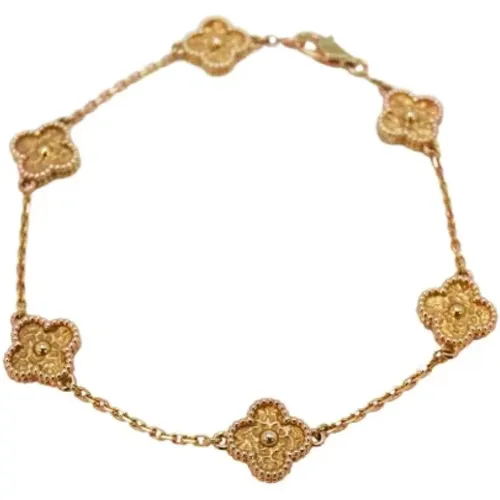 Pre-owned Rose Gold bracelets , female, Sizes: ONE SIZE - Van Cleef & Arpels Pre-owned - Modalova