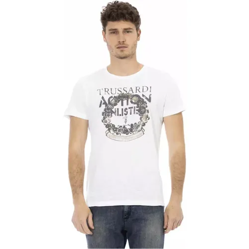 Stylish Cotton T-Shirt , male, Sizes: 2XL, L, XL - Trussardi - Modalova