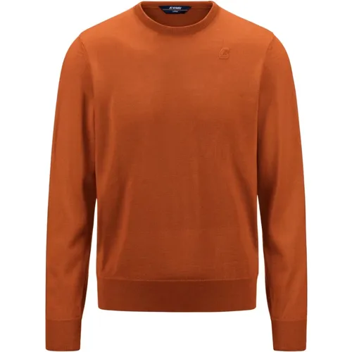 Sebastien Merino Pumpkin Pullover für Herren , Herren, Größe: S - K-way - Modalova