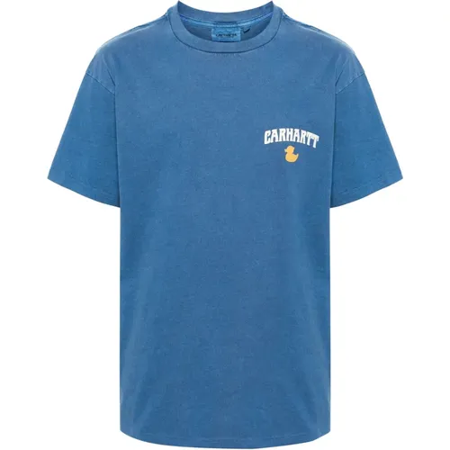 Duckin Tshirt , Herren, Größe: XL - Carhartt WIP - Modalova