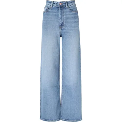 Blaue Vintage Stretch Denim Andi Jeans , Damen, Größe: W25 - Ganni - Modalova