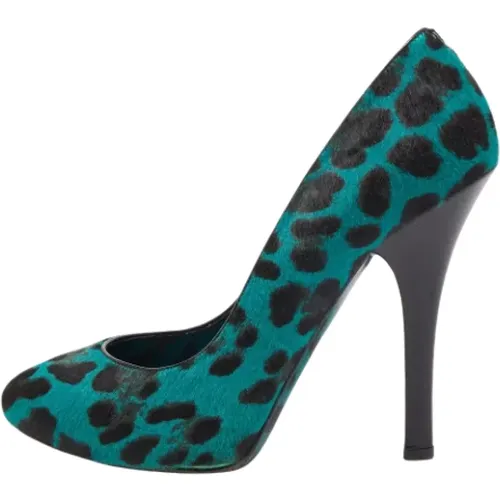 Pre-owned Fabric heels , female, Sizes: 5 1/2 UK - Dolce & Gabbana Pre-owned - Modalova