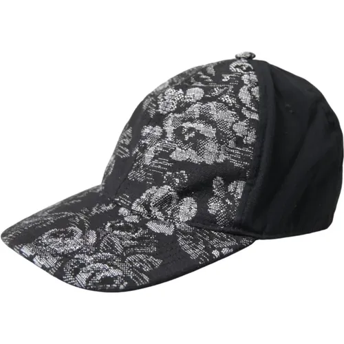 Floral Print Baseball Cap , male, Sizes: 58 CM - Dolce & Gabbana - Modalova