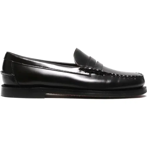 Women`s Shoes Moccasins Nero Noos , female, Sizes: 7 UK, 6 UK, 5 UK - Sebago - Modalova