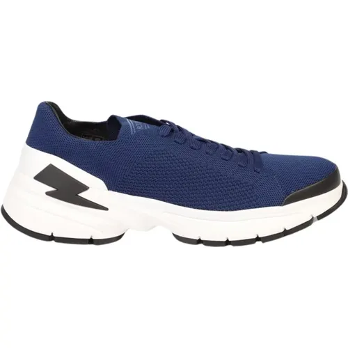 Bolt Sneakers - Technical Fabric - Lace Closure , male, Sizes: 7 UK, 8 UK, 9 UK - Neil Barrett - Modalova