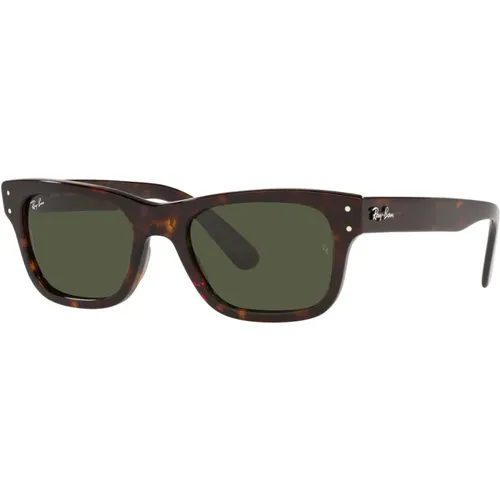 Rectangular Sunglasses MR Burbank Rb2283 , unisex, Sizes: 55 MM, 52 MM - Ray-Ban - Modalova