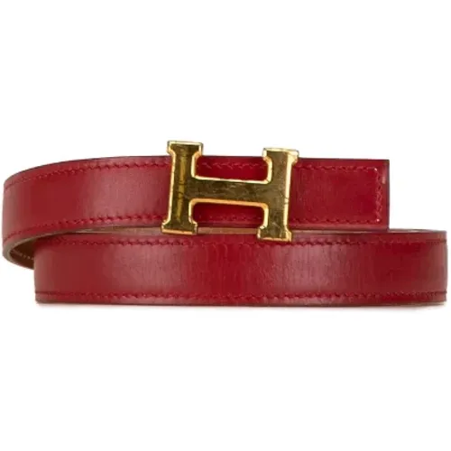 Pre-owned Leather belts , female, Sizes: ONE SIZE - Hermès Vintage - Modalova