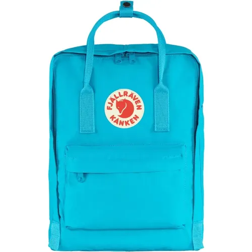 Turquoise Backpack with Multiple Pockets , male, Sizes: ONE SIZE - Fjällräven - Modalova