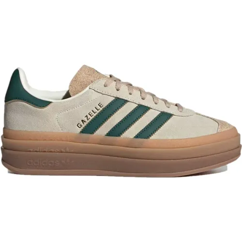 Gazelle Bold Cream Green Sneakers , Herren, Größe: 37 1/3 EU - adidas Originals - Modalova