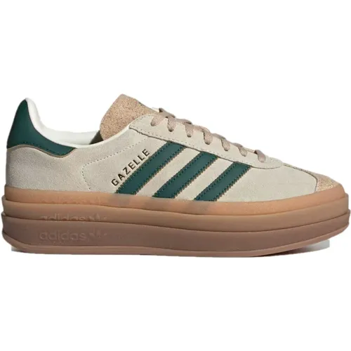 Gazelle Bold Cream Green Sneakers , Herren, Größe: 39 1/3 EU - adidas Originals - Modalova