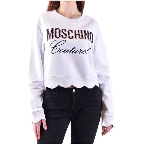 Cotton Sweatshirt Ss22 , female, Sizes: S - Moschino - Modalova