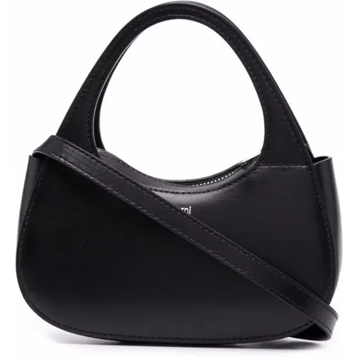 Leather Swipe Crossbody Bag , female, Sizes: ONE SIZE - Coperni - Modalova